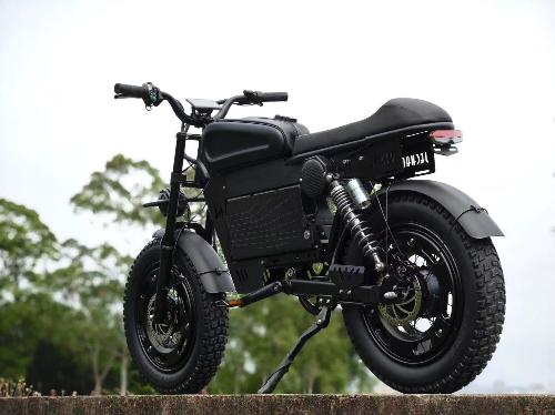 G200 electric motorcycle Ebike view 4
