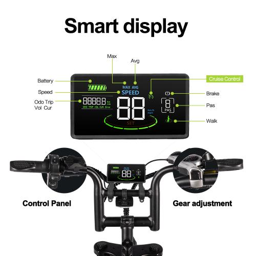 Cruise X29/ V29 MAX dual battery electric bike view 7