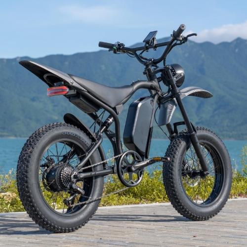 G100 Electric motorcycle/Bicycle view 6