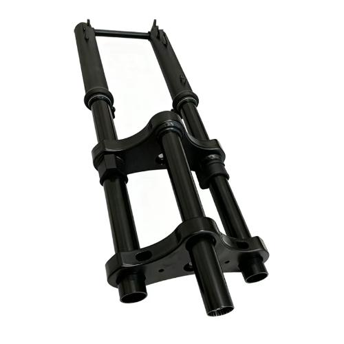 Ebike front fork view 4