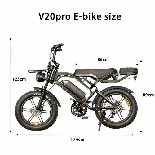 Self pickup in the warehouse Cruise V20Pro Ebike view 2