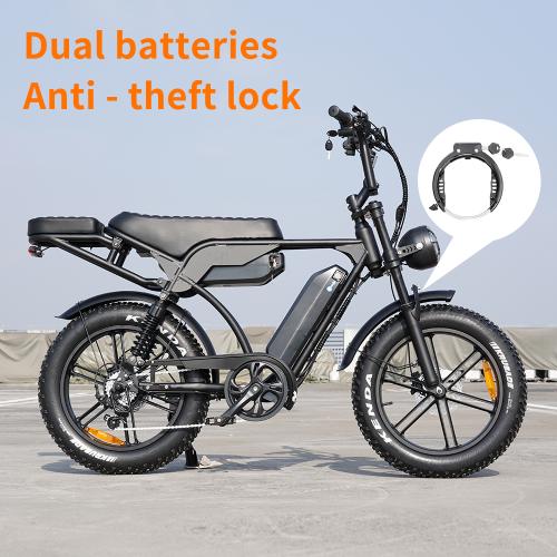Cruise X29/ V29 MAX dual battery electric bike view 8