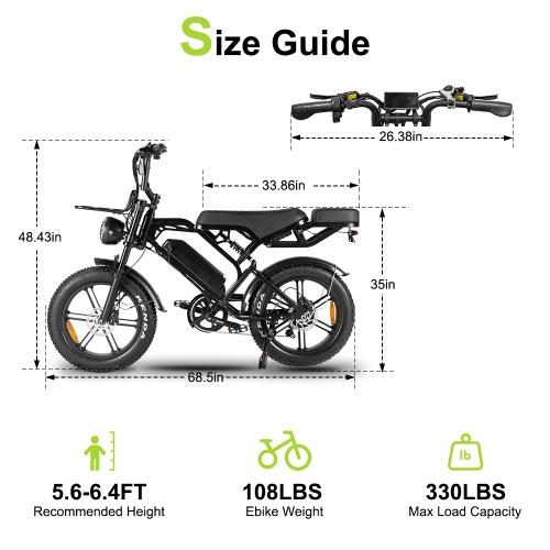 Cruise X3/V20Pro Ebike 500W/750W 18.2 AH view 7